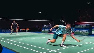 Bordel cet échange au badminton