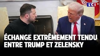 Cette embrouille entre Trump et zelenski devant les médias