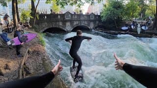 Ceux qui font du surf