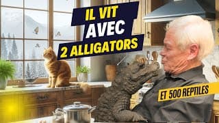 Ce gros taré vit avec des alligators