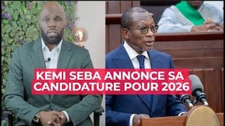 KEMI SEBA va devenir PRESIDENT du BENIN