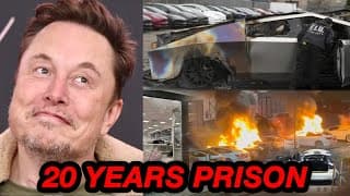[USA] Vandaliser des TESLA encourt désormais jusqu'à 20 ans de PRISON FERME !