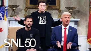 Pourquoi la nouvelle vidéo d'SNL parodiant Trump Zelensky Et Elon est censurée en france ?