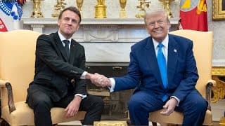 [Direct] Conférence de presse avec Trump et Macron