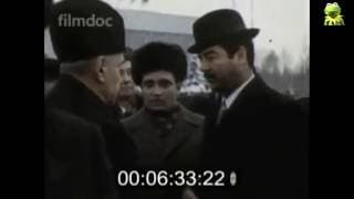 Ce son RUSSE à l'éloge de tonton Saddam Hussein.