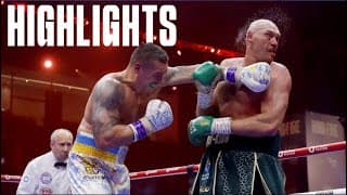 Boxe : Quand Usyk a sonné Fury sur une gauche