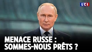 La chaîne LCI présente la METEO avec un gros missile russe