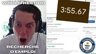 [BORDEL] Ce JEUNE SPEEDRUN la RECHERCHE D'EMPLOI en 2K25, les KHEYS n'ont plus AUCUNE EXCUSE AYAAAOO