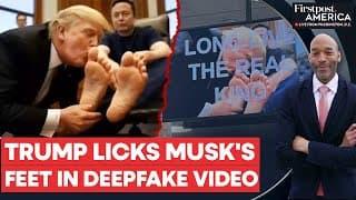 TRUMP lick les FEETS d'ILONE MUSK(très très gros cerveau)