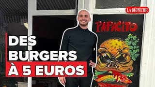 (VIDÉO) il vend ses BURGERS 5€ avec des produits FRAIS