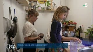 cette famille de classe moyenne vivent à trois, à PARIS dans 39 m carrés
