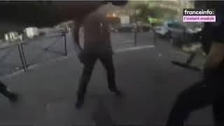 Il menace la police puis prend feu