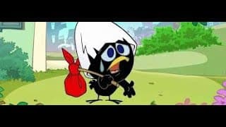 Une poule BLANCHE donne naissance à un poussin NOIR