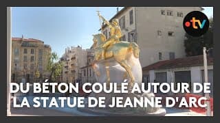 [NICE] « la STATUE de Jeanne d’Arc est BIEN LÀ est n’est pas prêt de QUITTER les LIEUX »