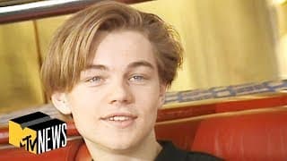 Léo DICAPRIO en 1995 à Paris