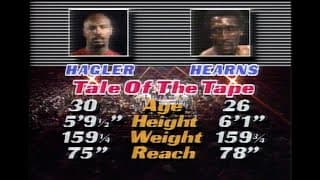 Boxe : Hagler vs Hearns a 40 ans aujourd'hui