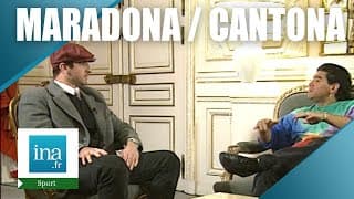 [VIDEO] Déguisé en Pinky Blinders, Eric Cantona reçoit Maradona ⚽⚽⚽