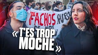 VIE FINIE -> Il dit à cette fille " t'es trop moche " en pleine manif