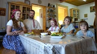 Vie d'une famille Tradi au nord de la Russie