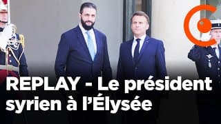 🔴 [LIVE] Macron va recevoir JOLANI à l'Élysée