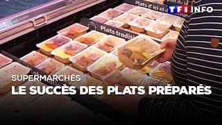 Supermarchés : le succès des plats préparés