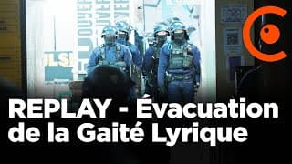 DIRECT - Évacuation de la Gaité Lyrique