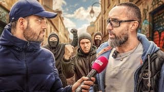 Vincent Lapierre et Le Jarl se promènent à Rennes