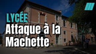 ALERTE NOIRE: attaque à la machette dans un lycée