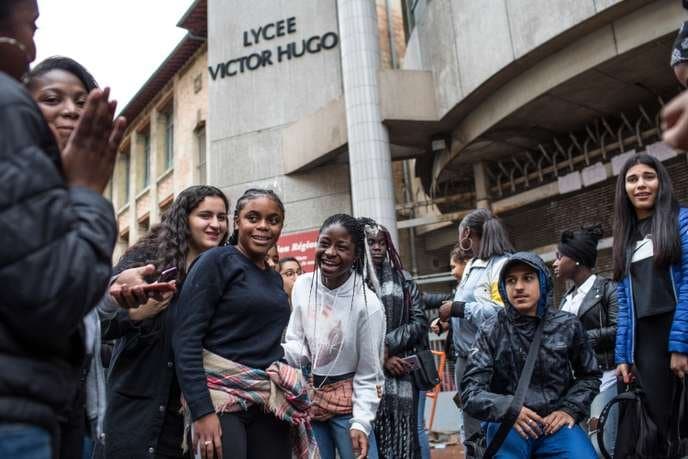 lycéens à Marseille " on veut des blancs avec nous , ils ont disparu ? !"