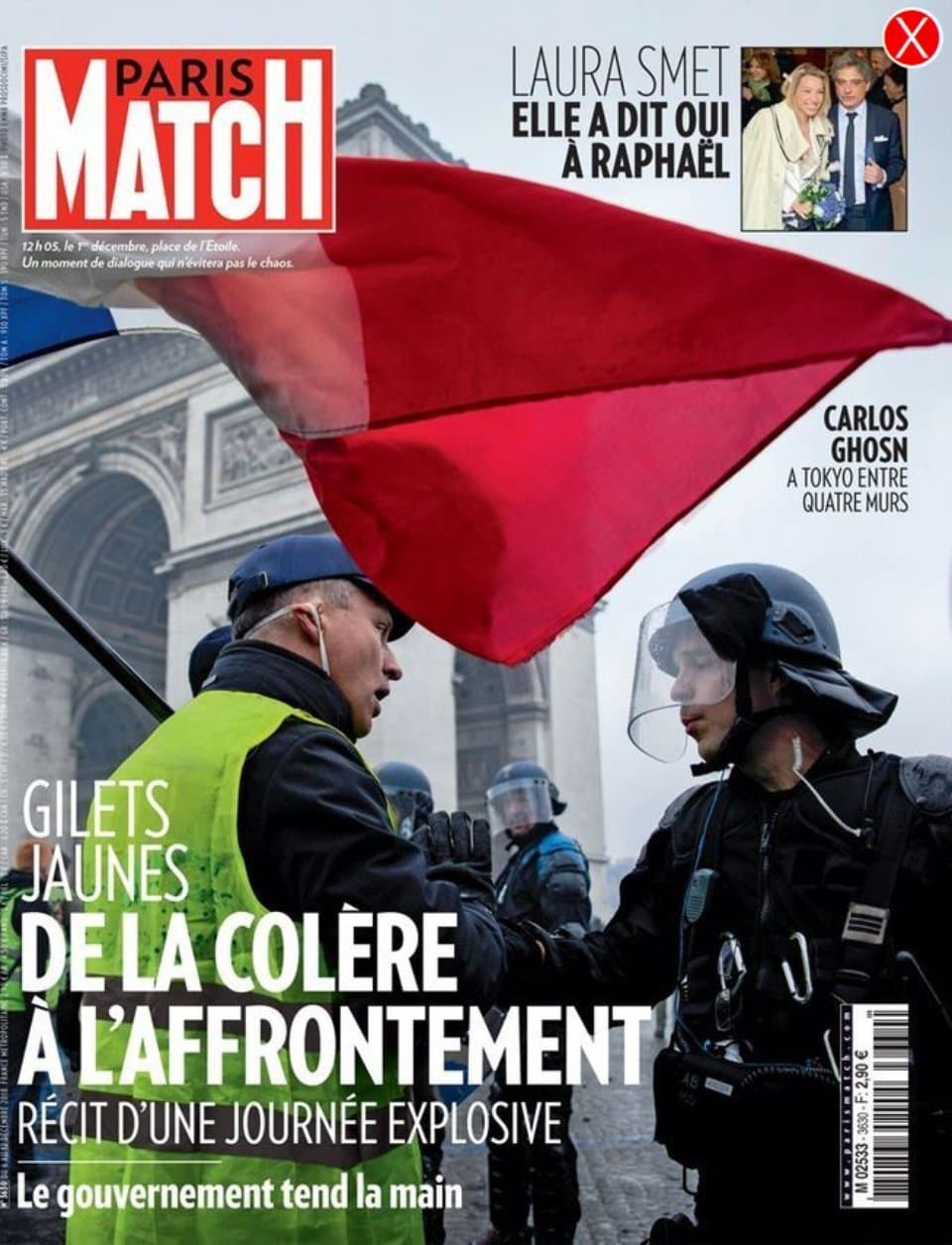 Le GAULOIS Hervé Ryssen en une de PARIS MATCH