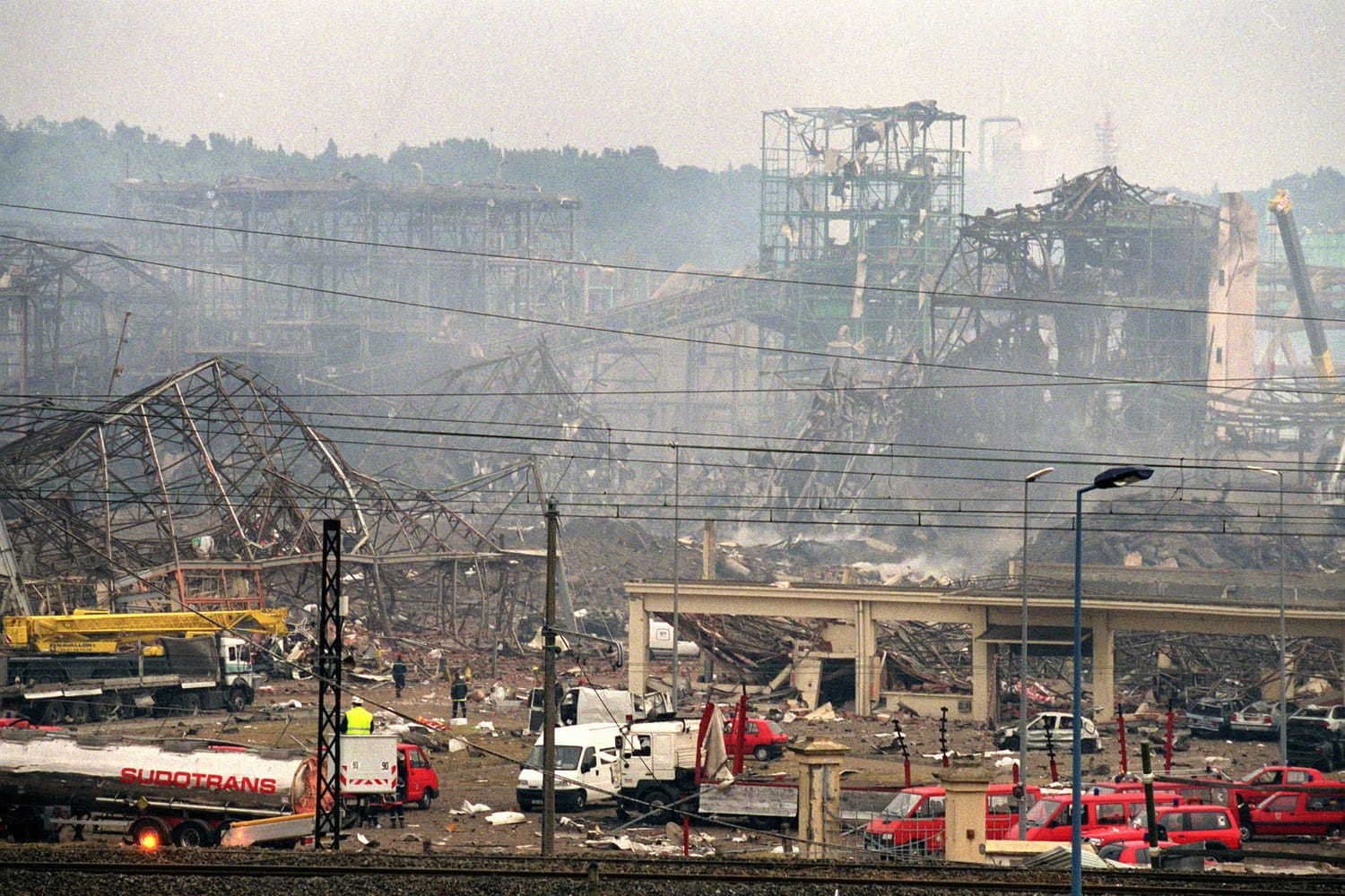 l'explosion à TOULOUSE en 2001 c'est bizarre