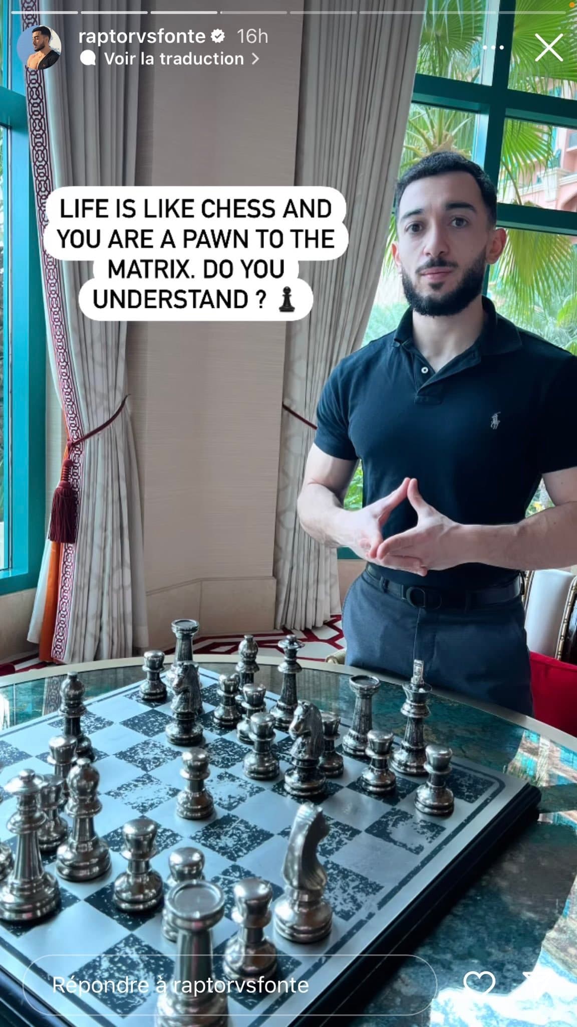 [410]  AYAAAAAAAAAAAAAAAA LE RAPTOR : "life is like a chess and you are a pawn to the matrix "