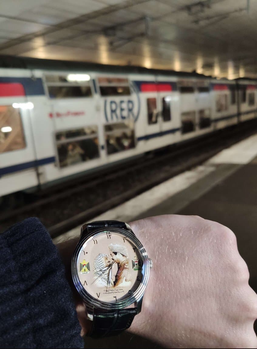 [PHOTO] Ma montre de GOY DETER scandalise le RER A :ouch: