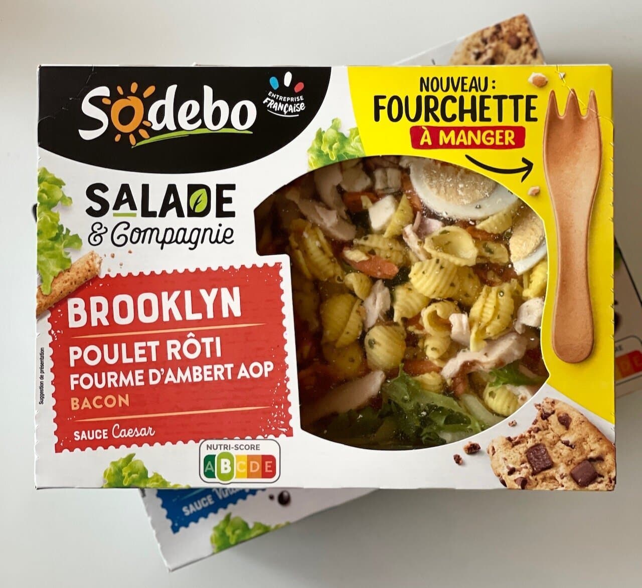 la fourchette comestible sodebo est dangereuse