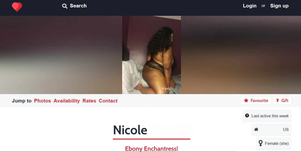 Voyager aux Etats-Unis pour baiser des escort « Ebony » + PHOTOS