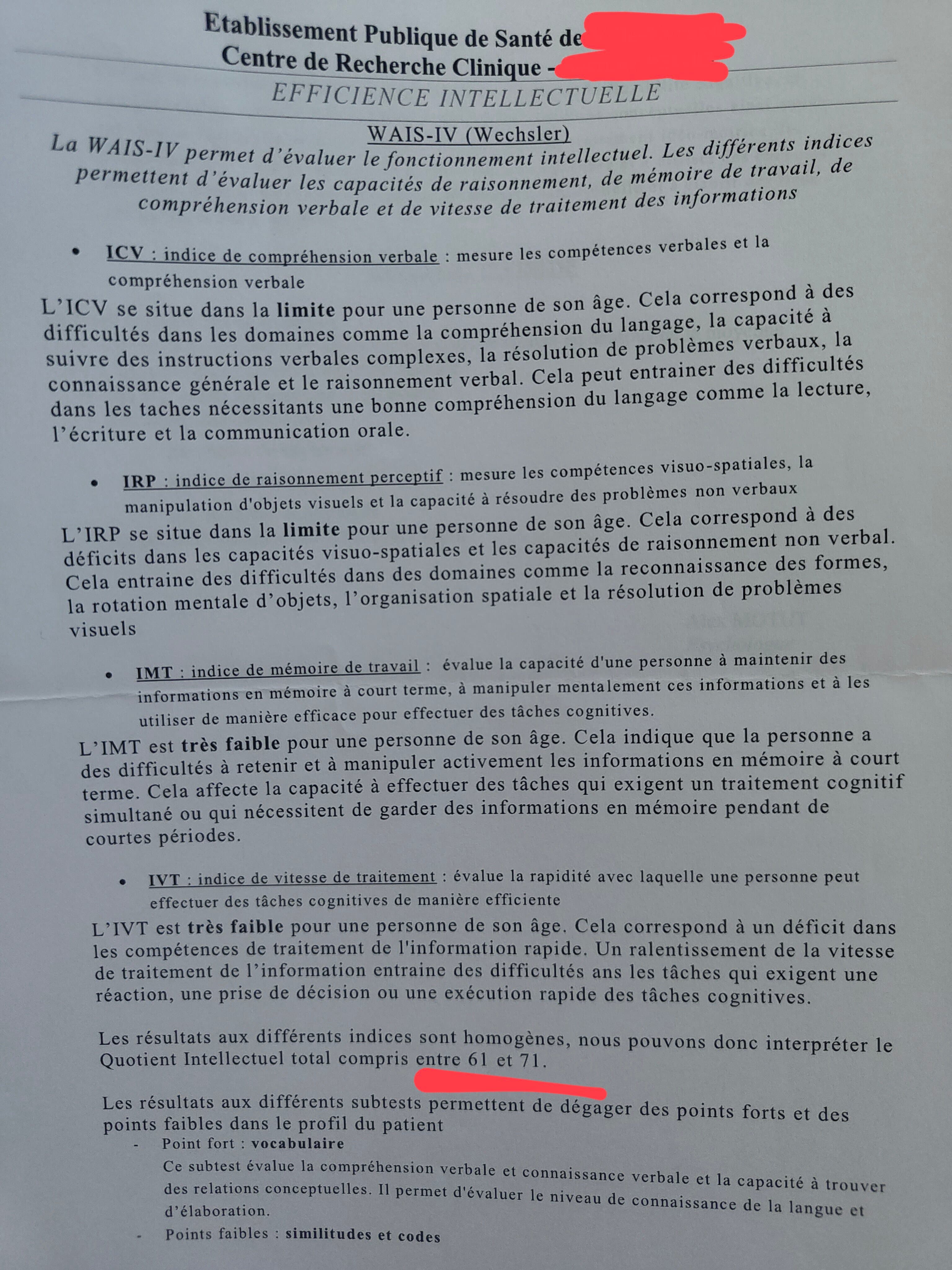 Les RESULTATS de mon test de QI sont tombés : je suis anéanti nofake :) :) :) :) :) :)