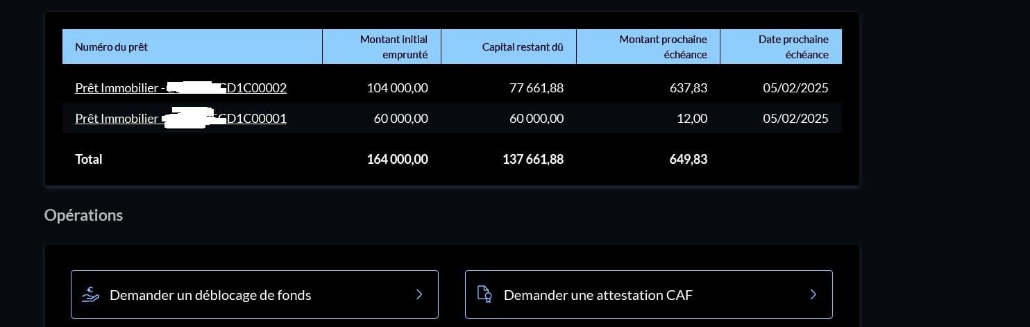 Je dois encore 137 661€ a ma banque