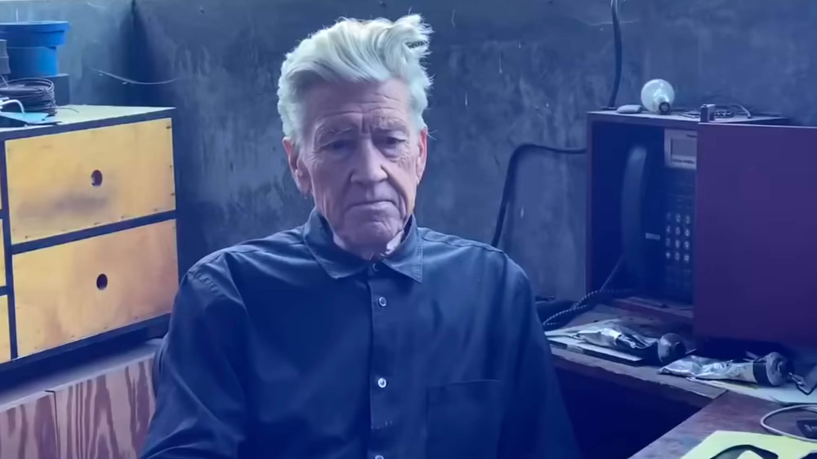 La HAIRLINE de David Lynch à + 70 balais