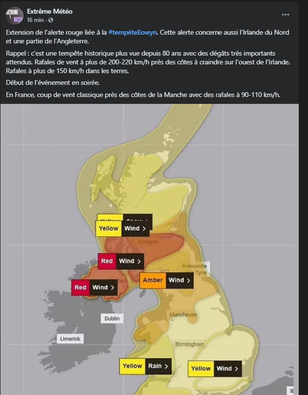 [ALERTE] La TEMPETE DU SIECLE s'apprête A FRAPPER LE ROYAUME-UNI