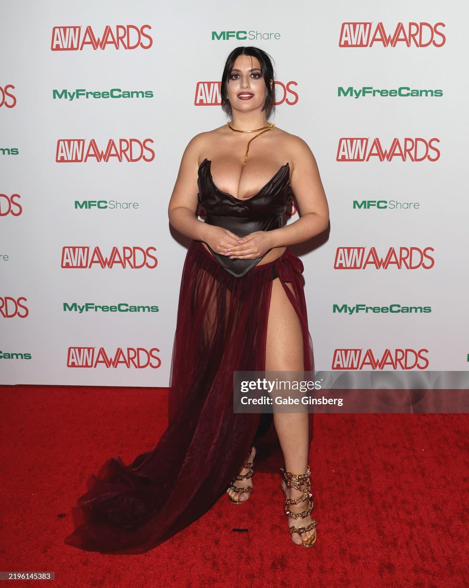 [PHOTO] La PORNSTAR irakienne Sarah Arabic aux AVN Awards 2025