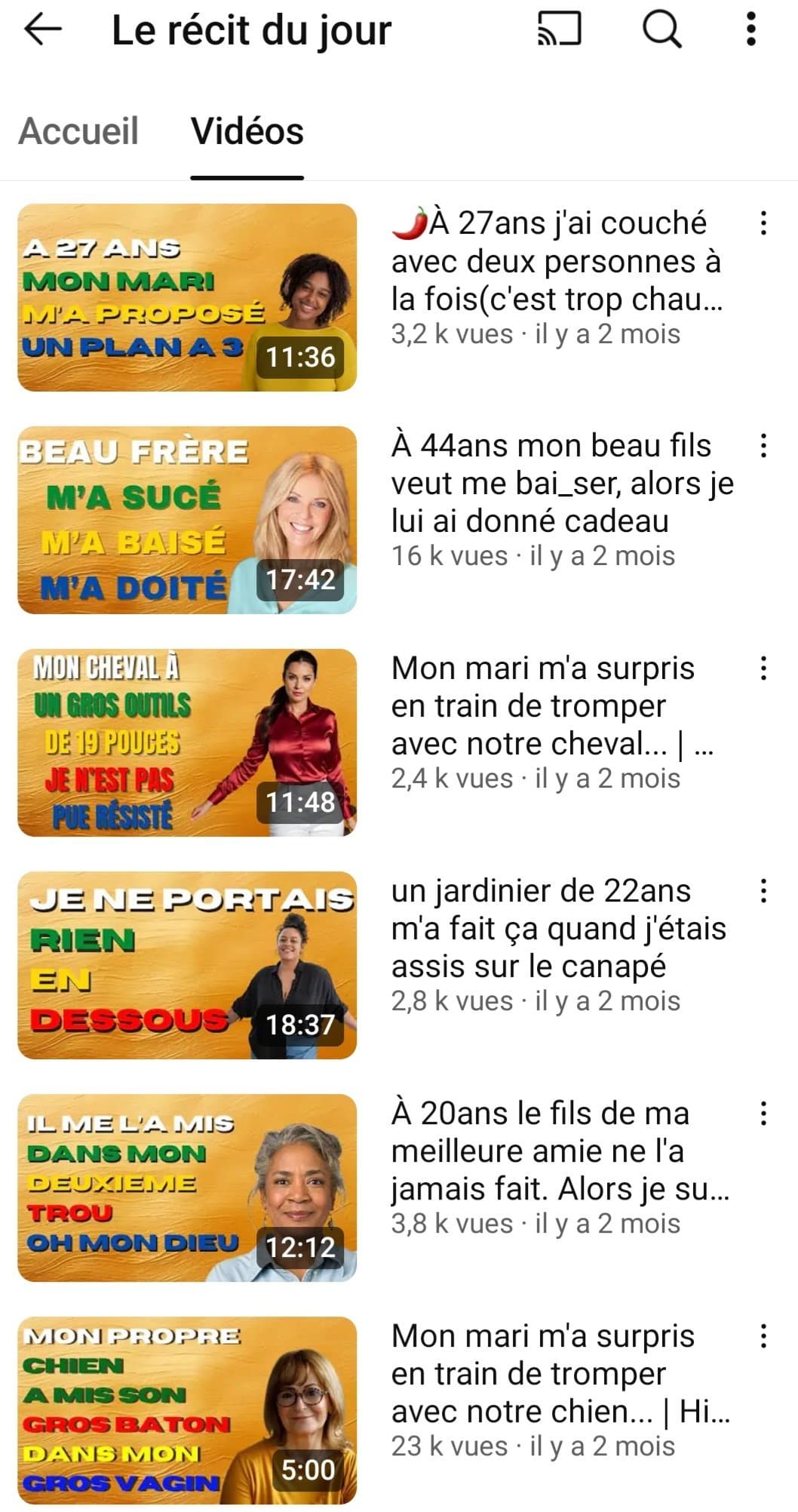 Ayaaaaaaa cette chaine youtube