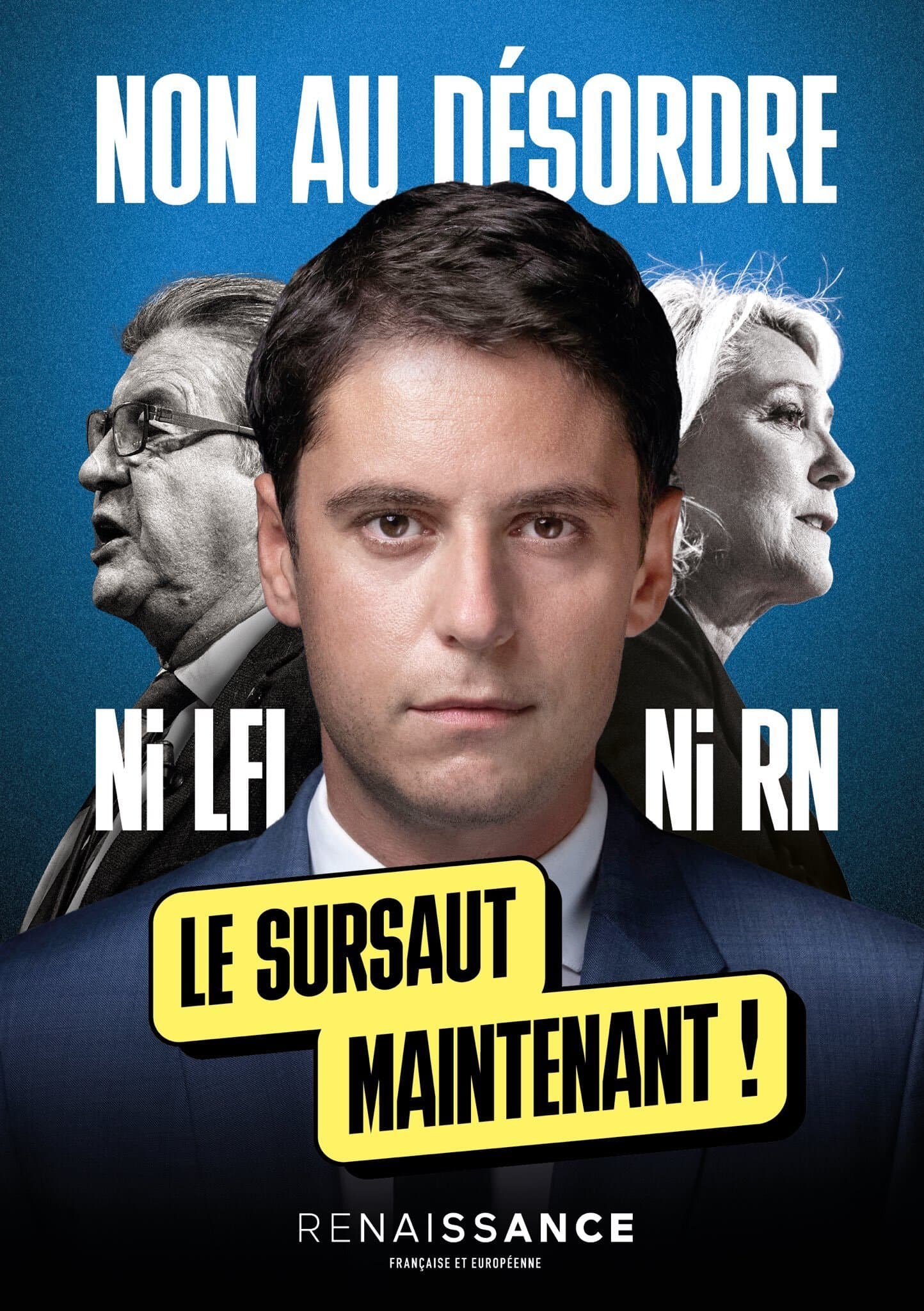 NI LFI NI RN, NON AU DÉSORDRE