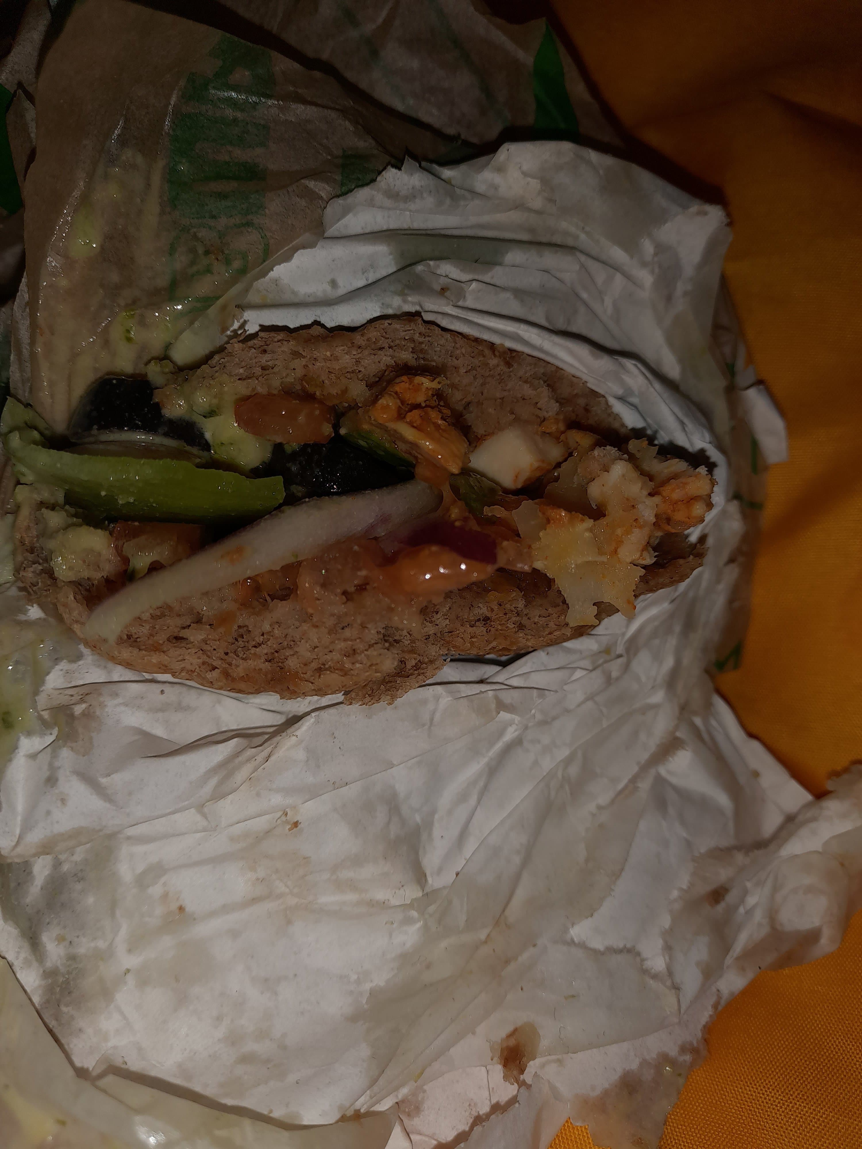 Wtf Uber Eat + SubWay (photo)