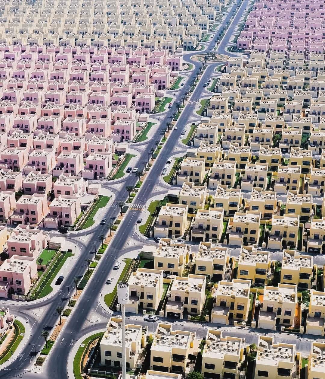 La "banlieue" de Dubaï