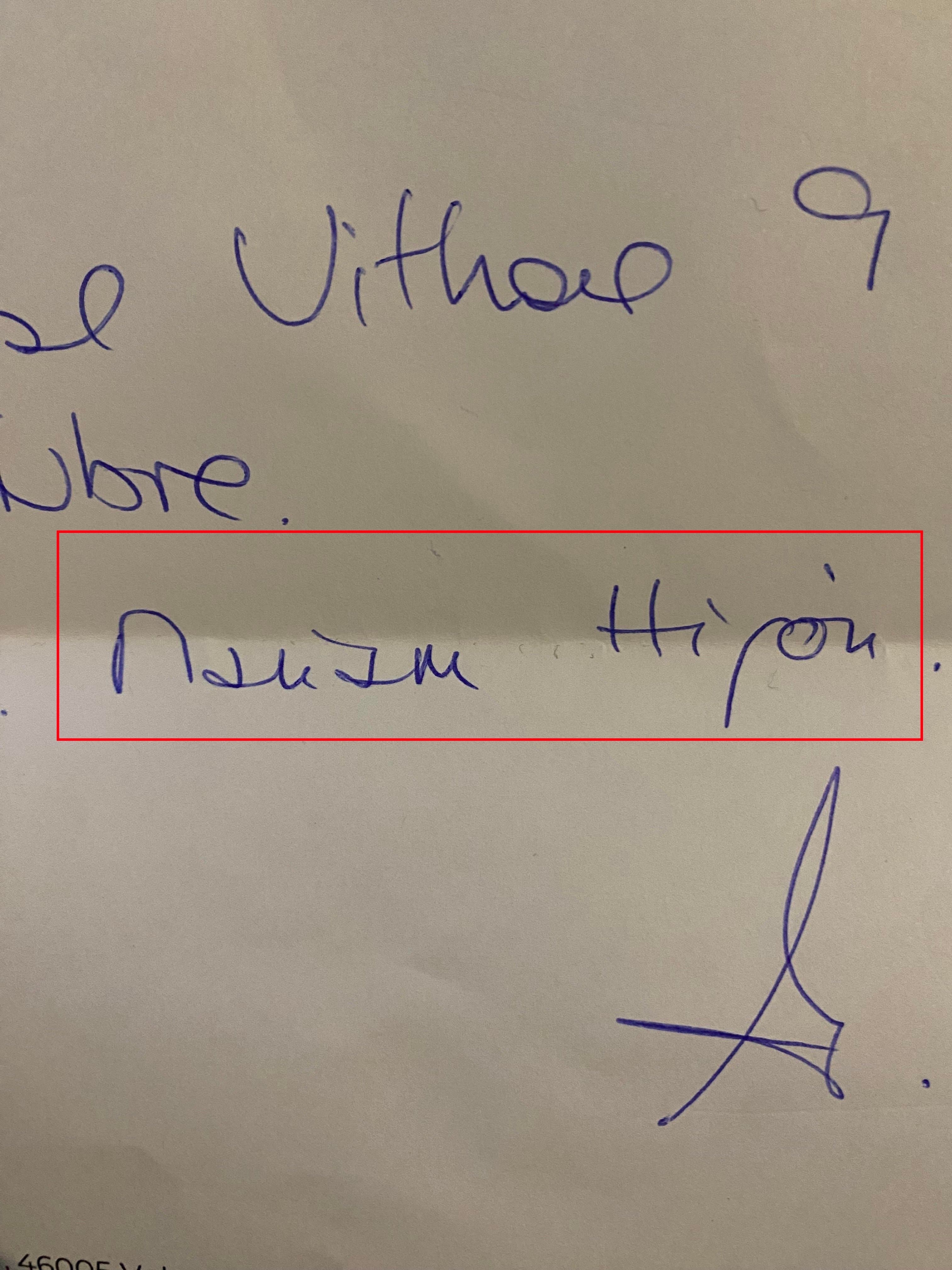 [HELP] Quelqu'un arrive à lire cette écriture de medecin?