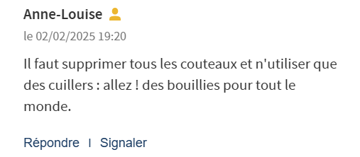 Ces BOOMER sur Le FIGARO : "Origine? INTERDIRE les COUTEAUX ,! Couteau de POCHE ""