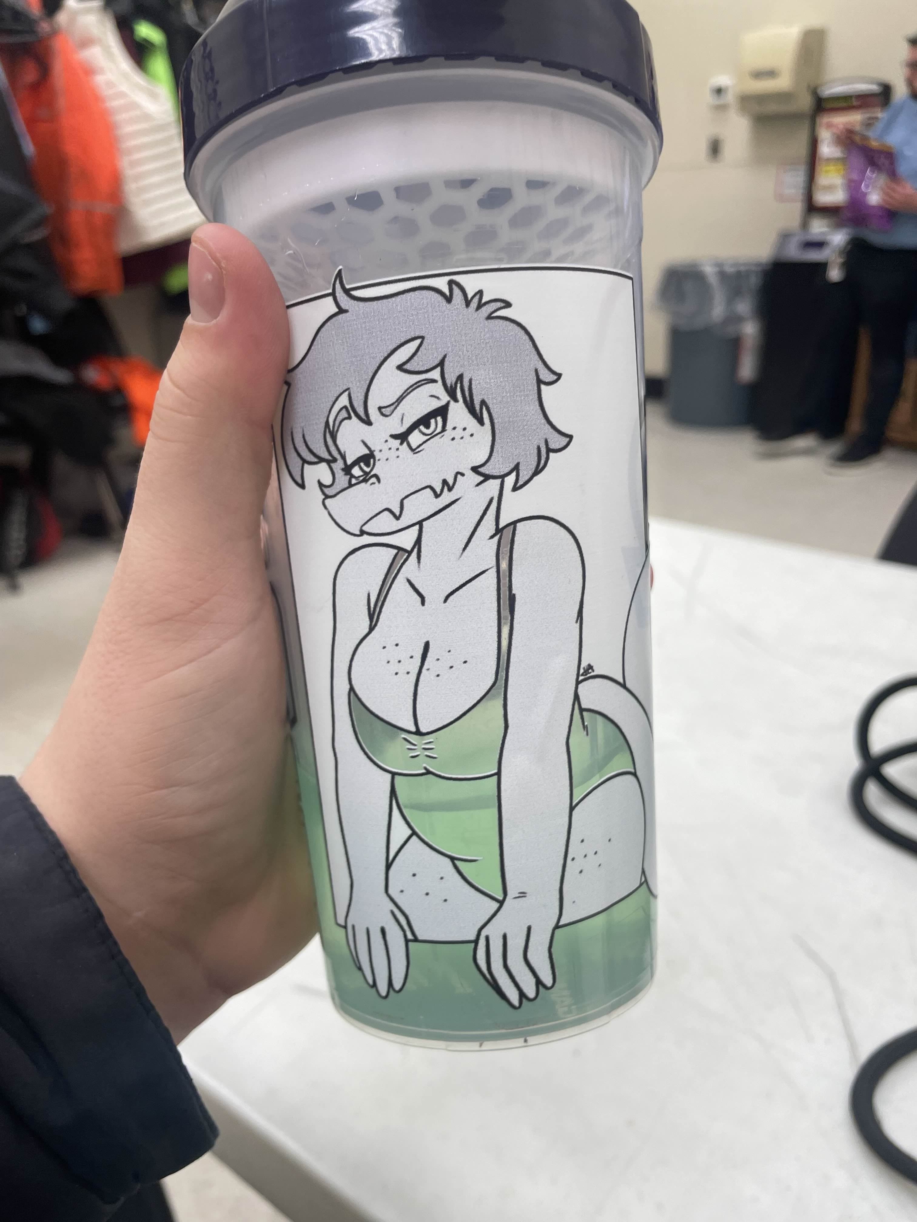 Je suis au taff j'ai amené mon jus de Gator