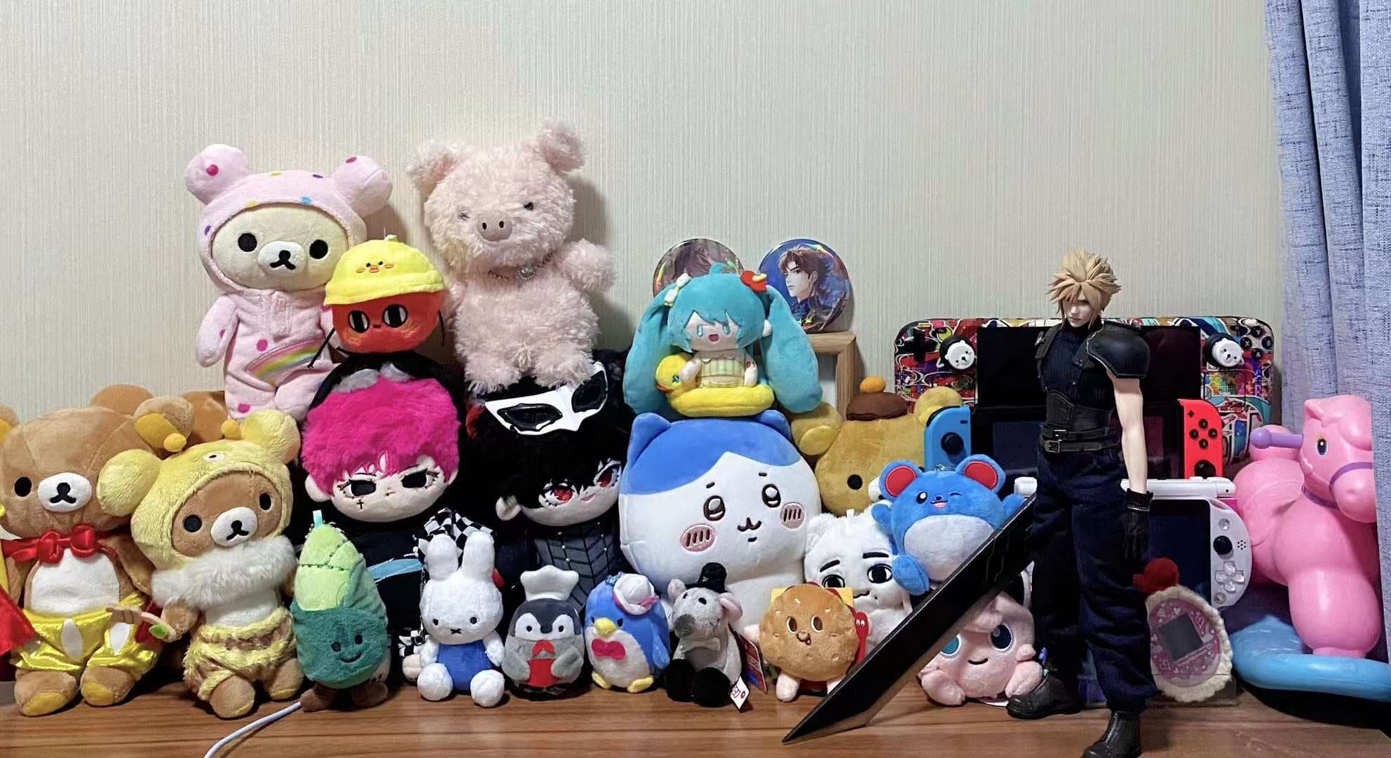 Voici ma collection de peluches