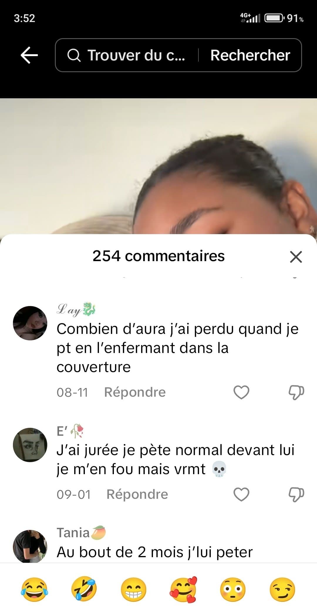 Les femmes sur tiktok : "Je pt sur mon copain et l'enferme sous la couverture"