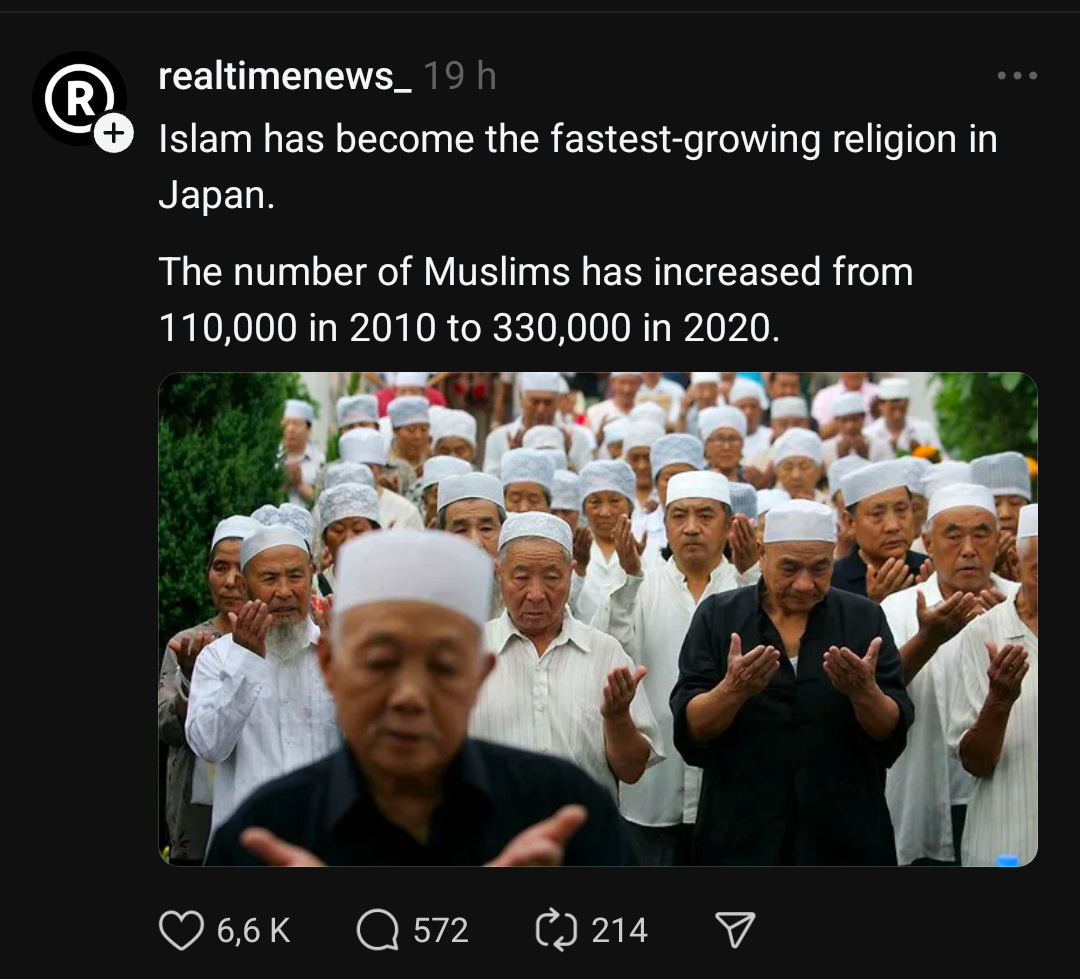 Ayaaaaaa les Japonais se convertissent à l'islam